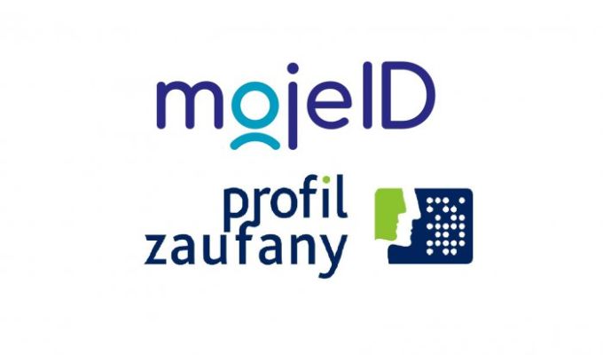 Zdjęcie przedstawia logo mojeID oraz profil zaufany